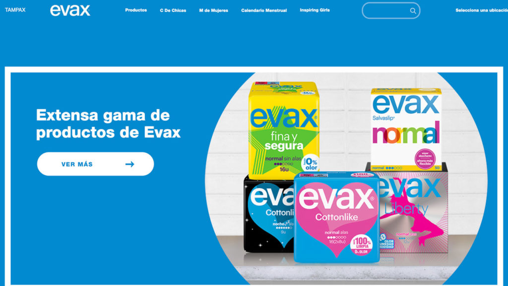 Copywriting de la web de Evax con un tono de marca único y sin utilizar el lenguaje inclusivo