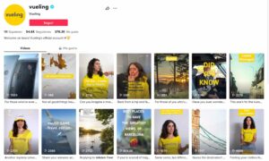 TikTok Vueling